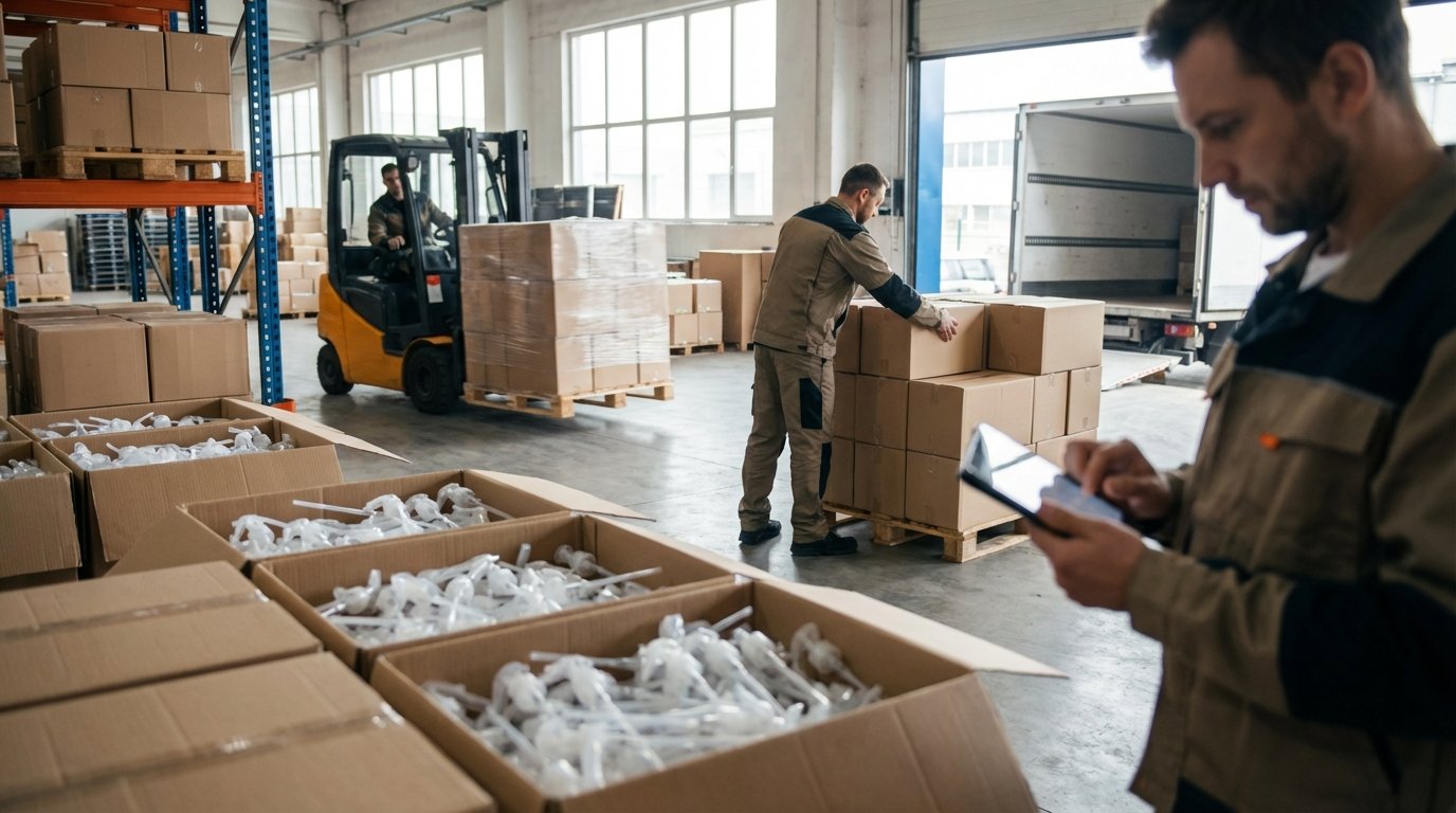 پمپ اسپری لوسیون عمده: راهنمای جامع انتخاب و خرید برای تولیدکنندگان 5 فرآیند سفارش و تحویل عمده