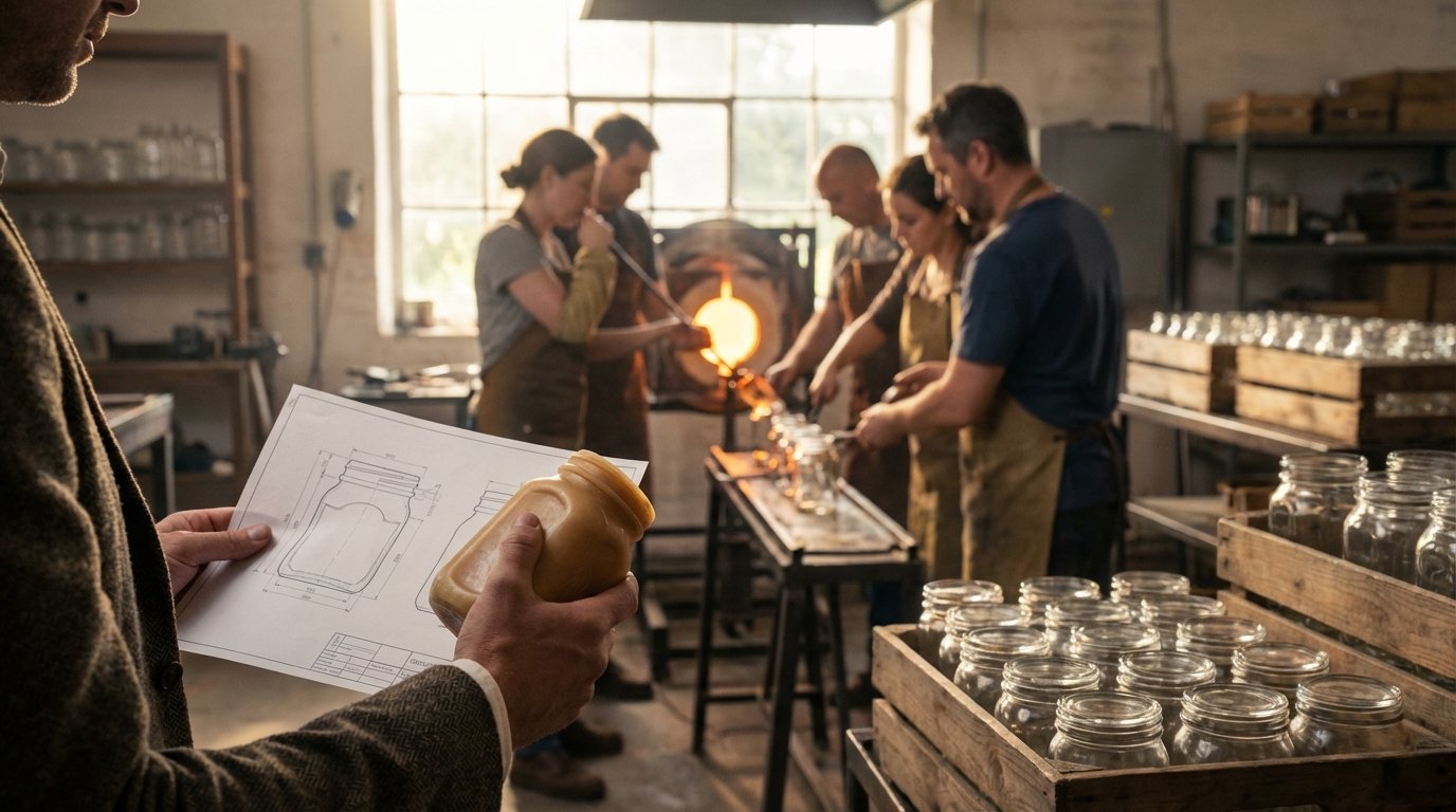 فرآیند سفارش‌گذاری و تولید عمده