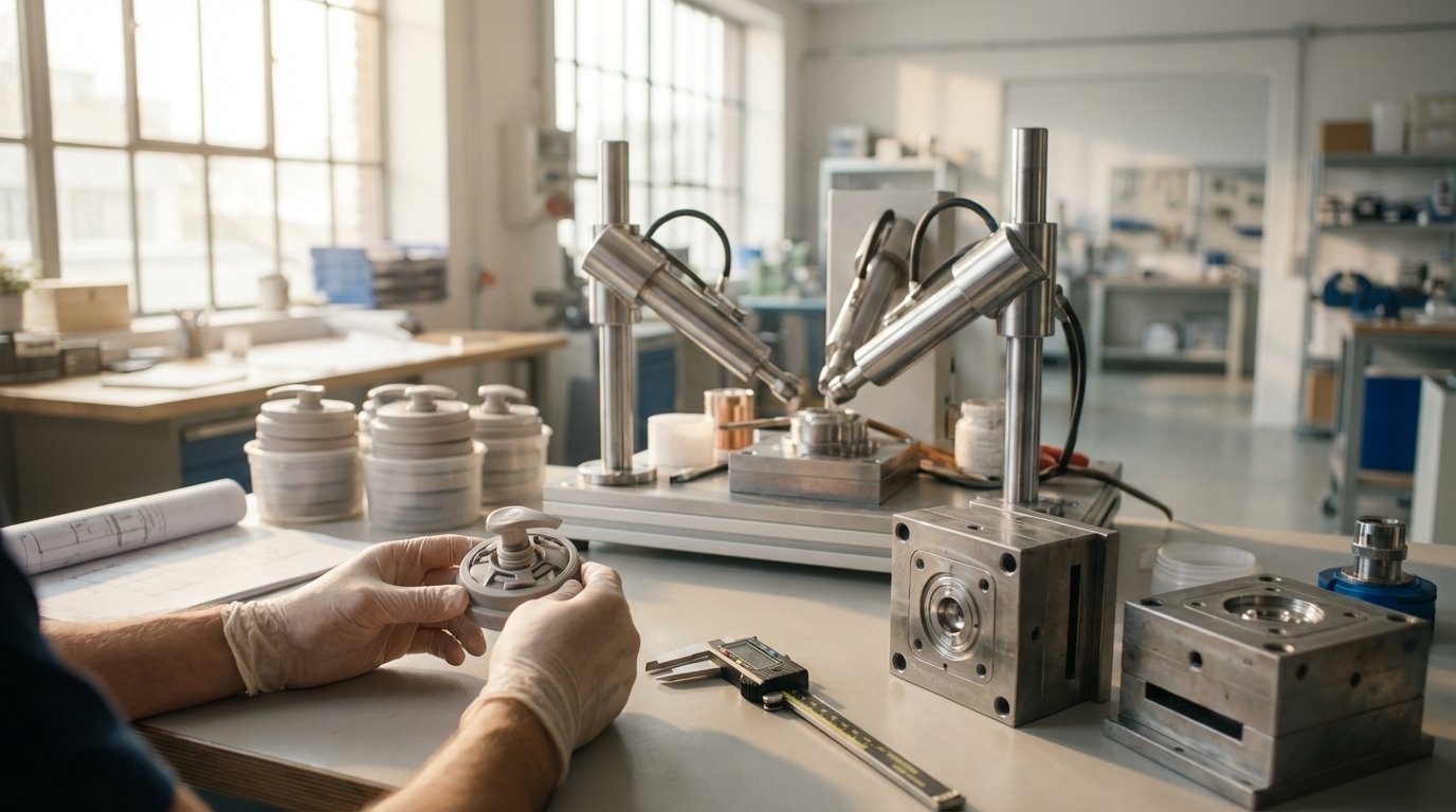 فرآیند سفارش و تولید درب پمپ اختصاصی