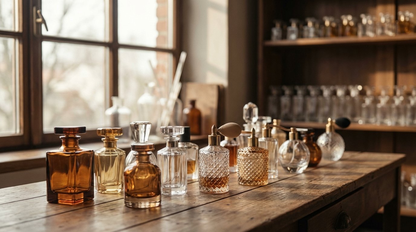 اهمیت شیشه عطر در صنعت عطر و ادکلن