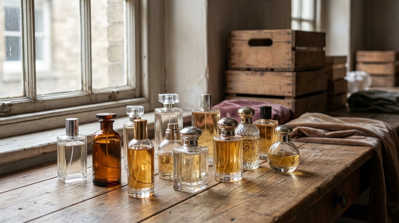 انواع شیشه عطر حرفه‌ای برای خرید عمده