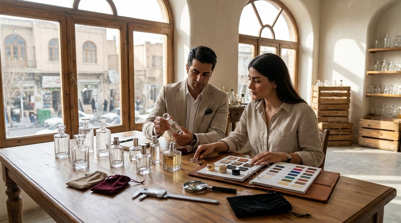 نکات کلیدی در انتخاب تامین‌کننده شیشه عطر عمده